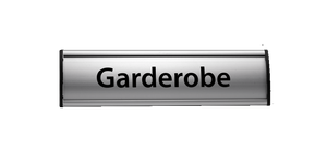 Bilde av Convexa Garderobeskilt